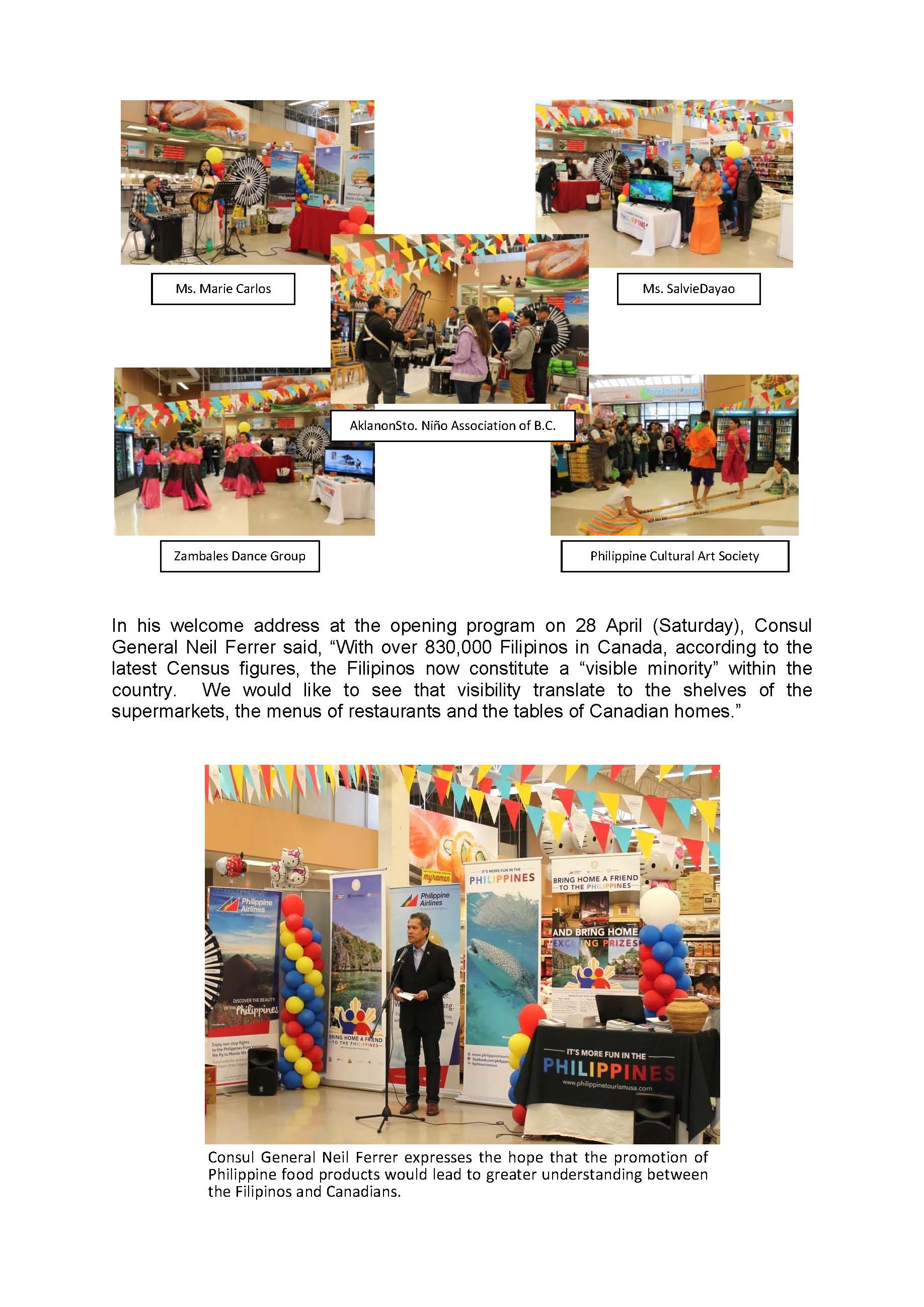 Press Release on PriceSmart In Store Promotion Page 2