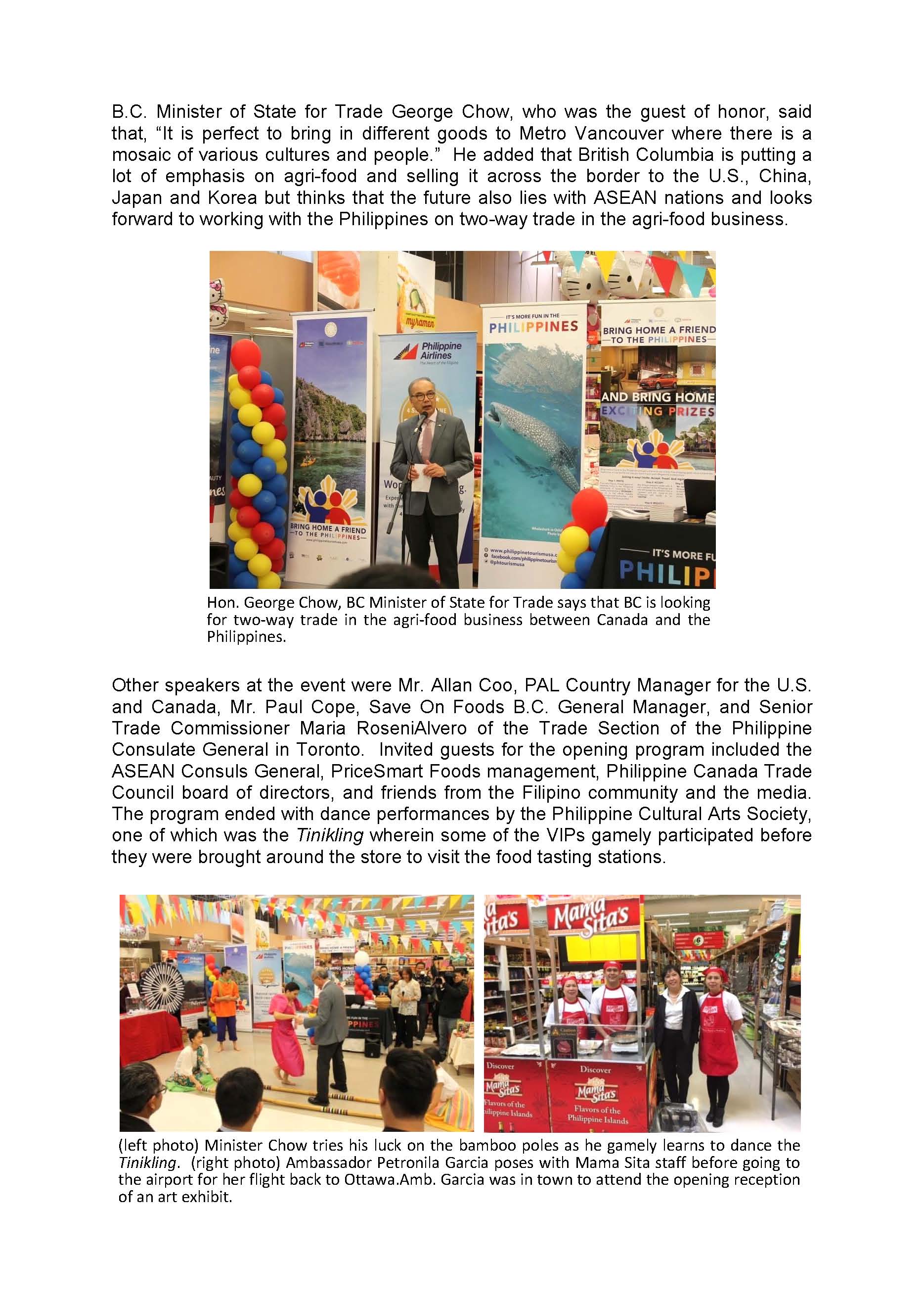 Press Release on PriceSmart In Store Promotion Page 3