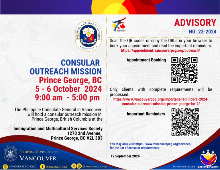 Sep 12 Advisory No. 23 2024 Prince George Outreach SM VIDEO 768x595